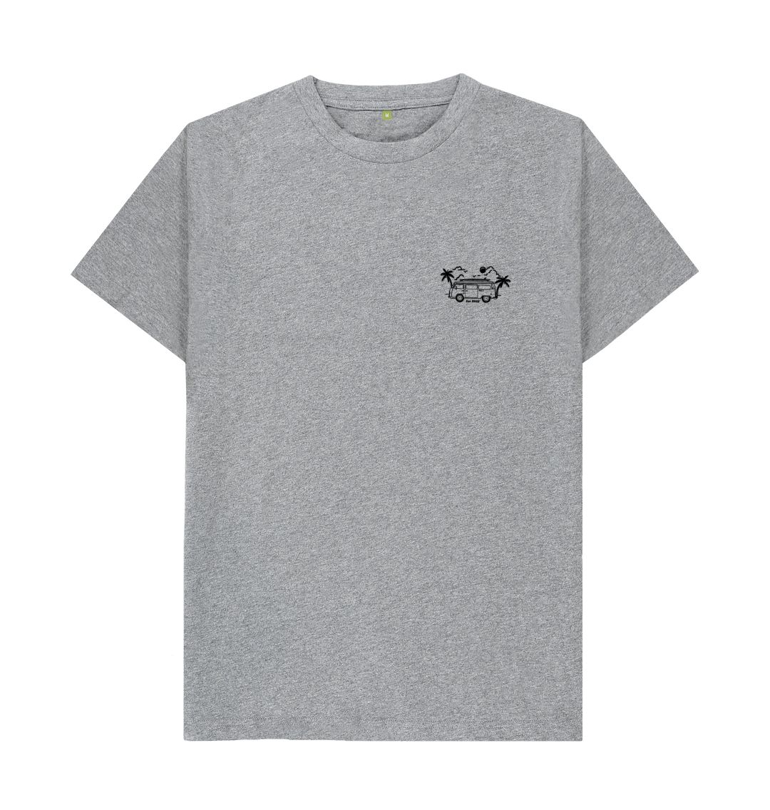 Athletic Grey Front Facing Van fitted tee