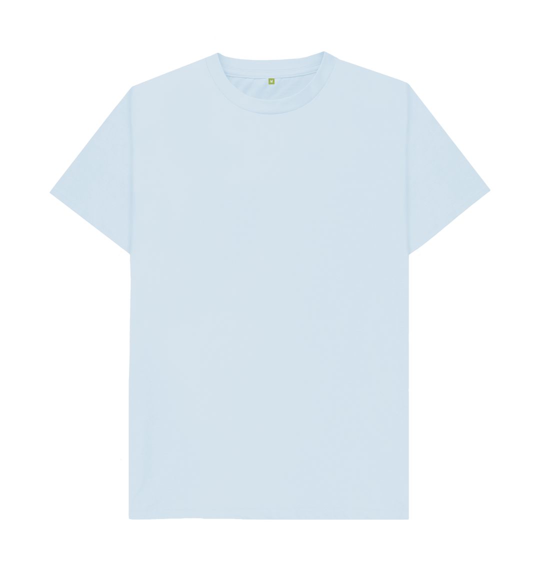 Sky Blue Simple Stuff fitted tee