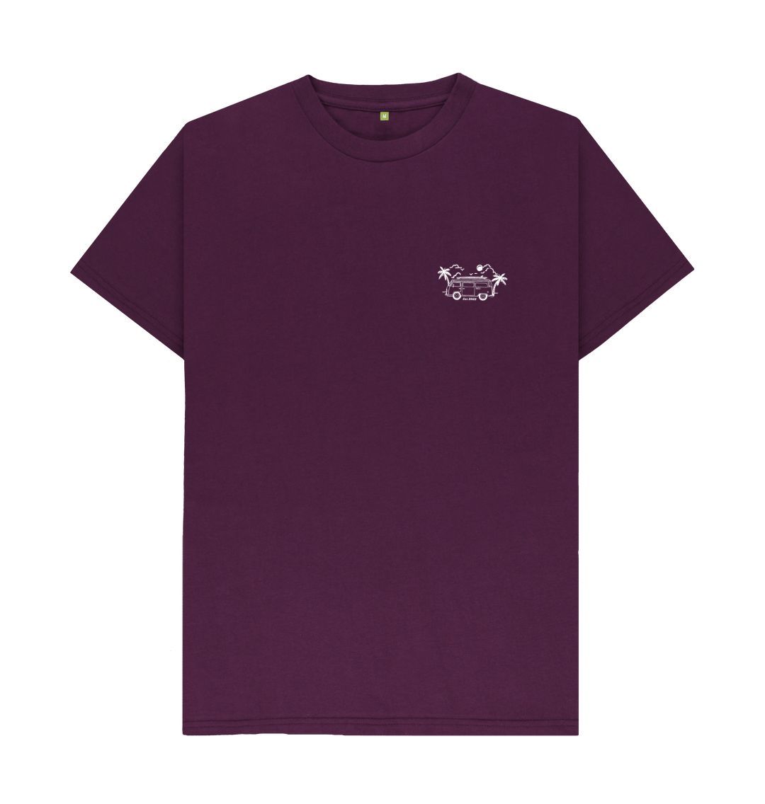 Purple Front Facing Van fitted tees