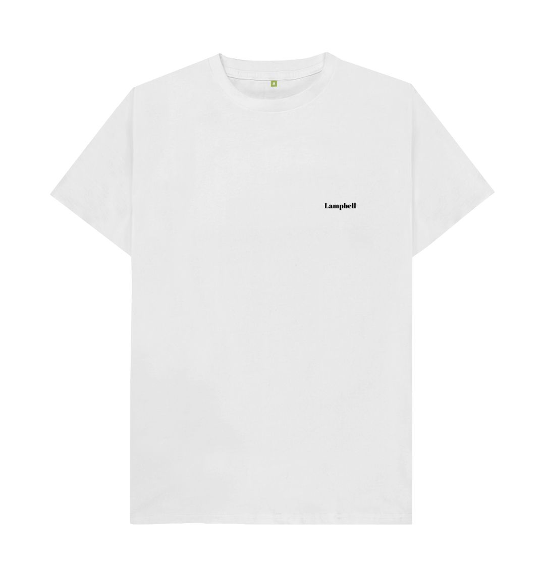 White Our Van fitted tee