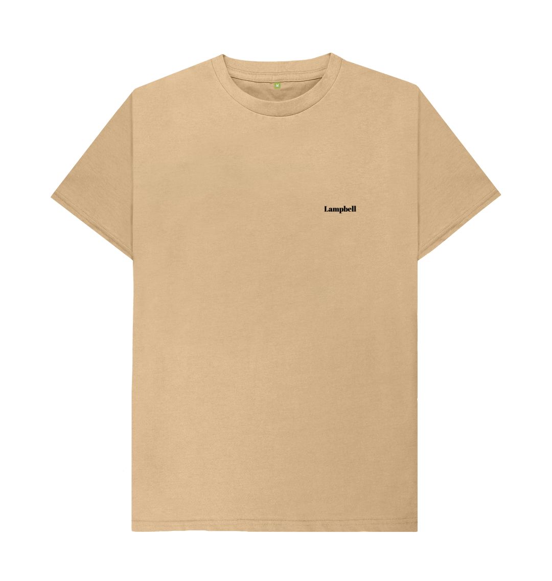 Sand Modern classic fitted tee