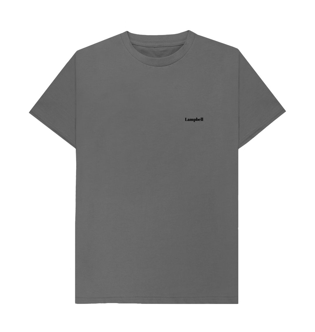 Slate Grey Modern classic fitted tee