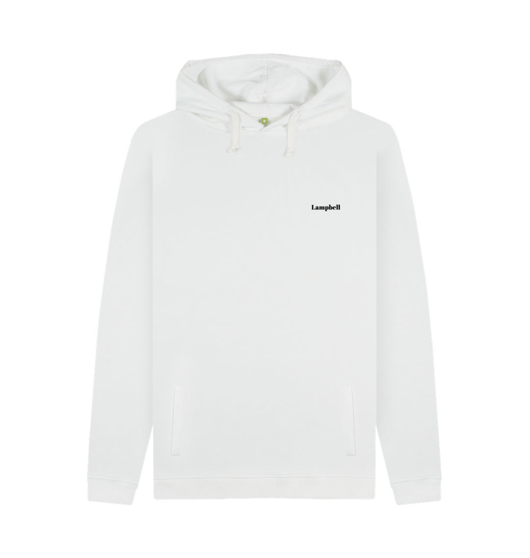 White Relaxed Hoodies