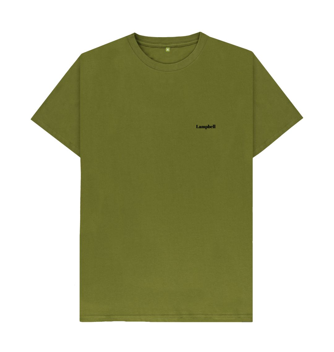 Moss Green Modern classic fitted tee