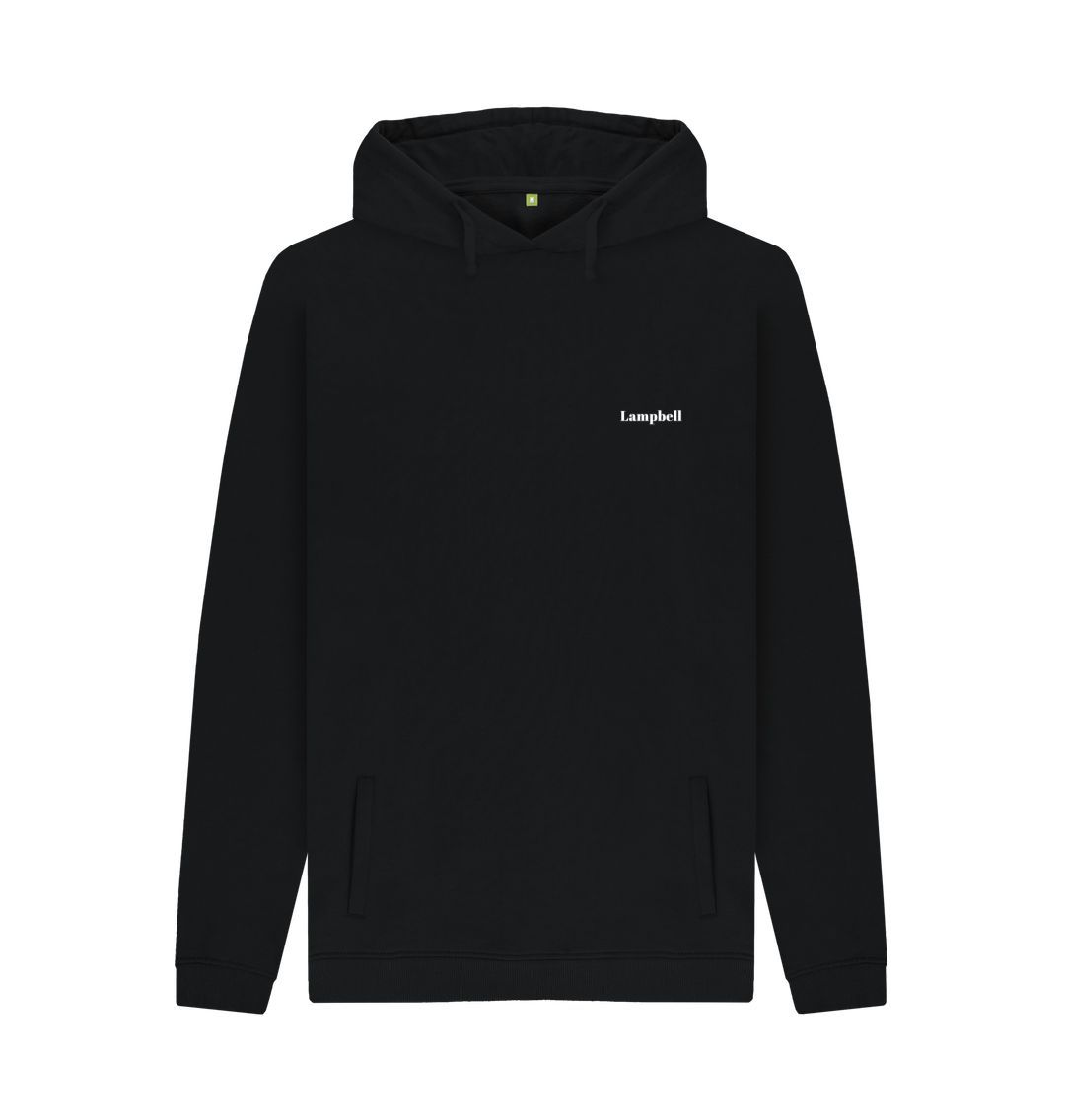 Black Relaxed Hoodie