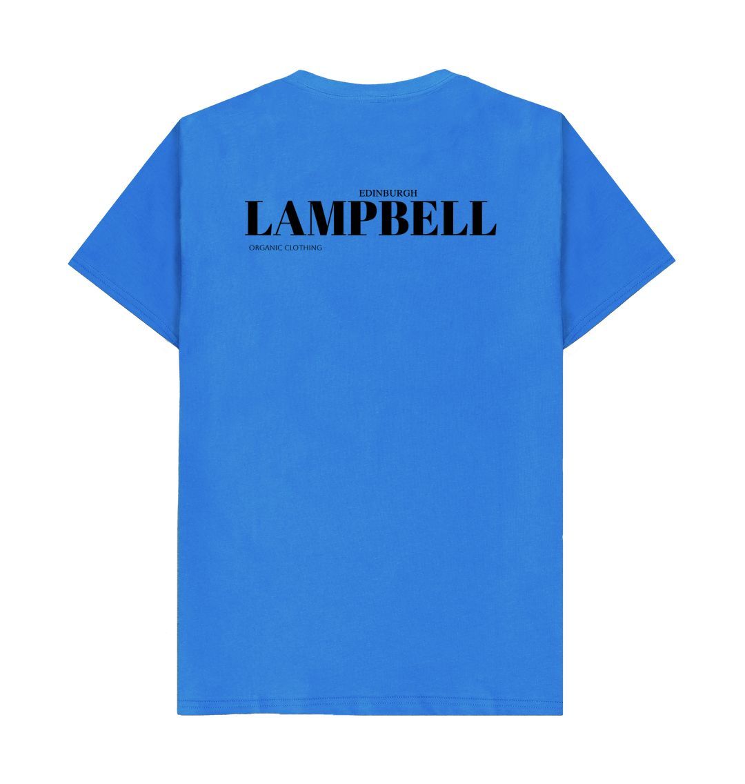 Bright Blue Simple Stuff fitted tee